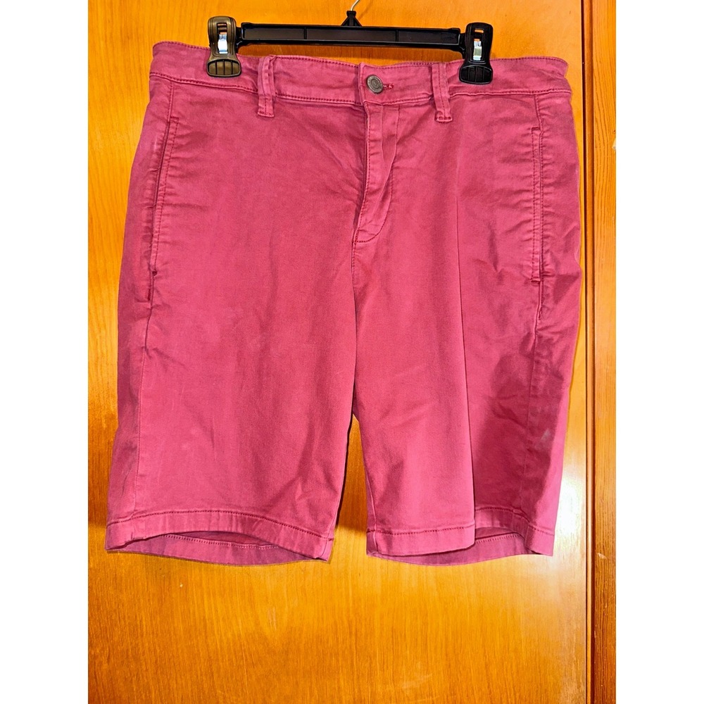 Mavi Mens Jacob Red Casual Chino Shorts Size 33